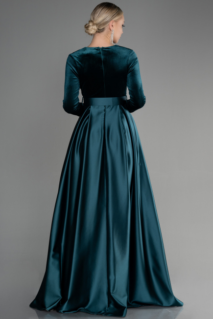 Long Emerald Green Evening Dress ABU3388