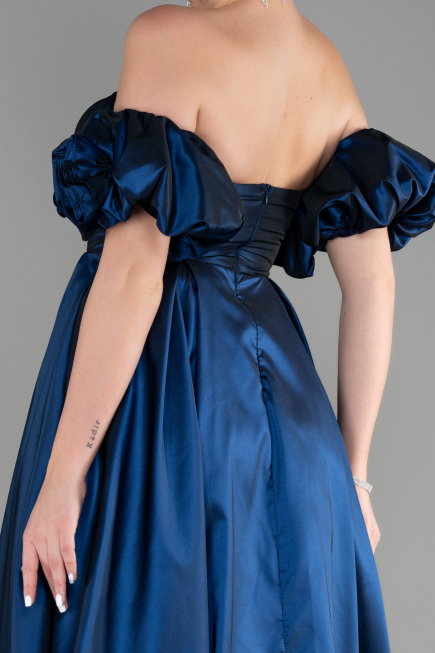 Long Navy Blue Evening Dress ABU3547
