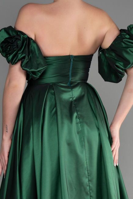 Long Emerald Green Evening Dress ABU3547