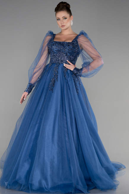 Long Indigo Haute Couture ABU2791