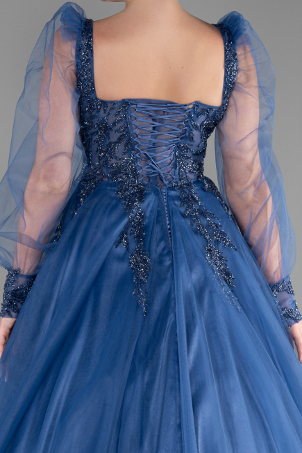 Long Indigo Haute Couture ABU2791