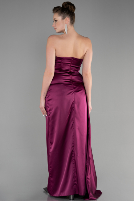 Plum Mermaid Evening Dress ABU3532