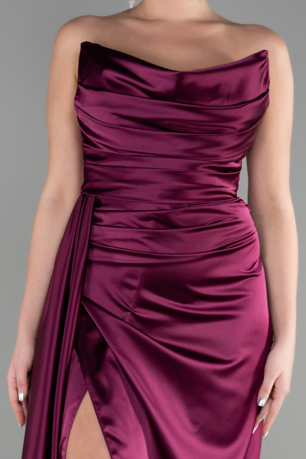 Plum Mermaid Evening Dress ABU3532