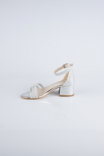 Silver Kids Shoe SE776
