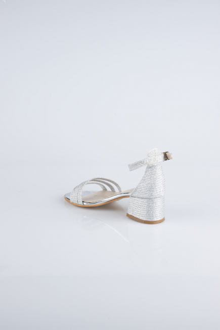 Silver Kids Shoe SE776