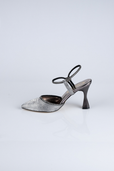 Platinum Laser Cut Stiletto MJ5150