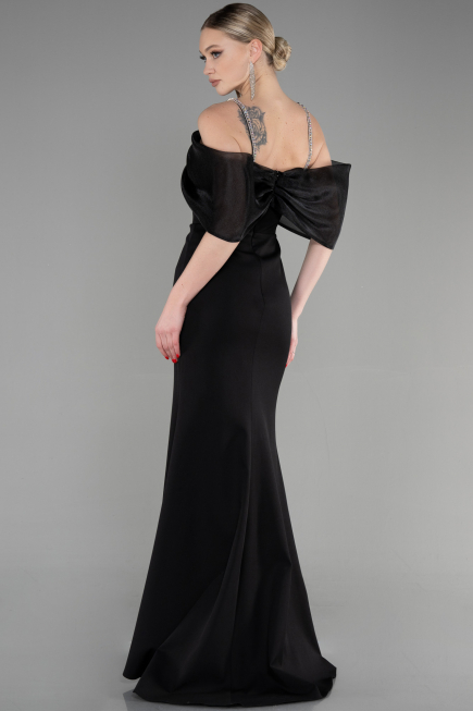 Long Black Evening Dress ABU3601