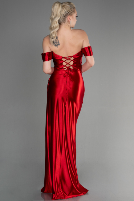 Long Red Evening Dress ABU3611