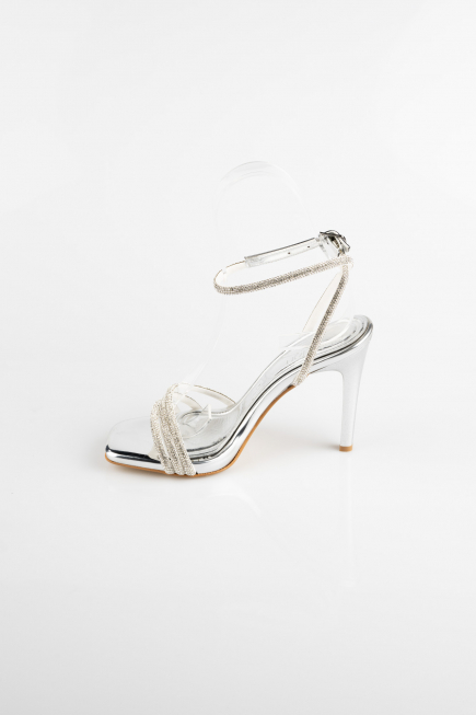 Silver Mirror Evening Shoe AB8003