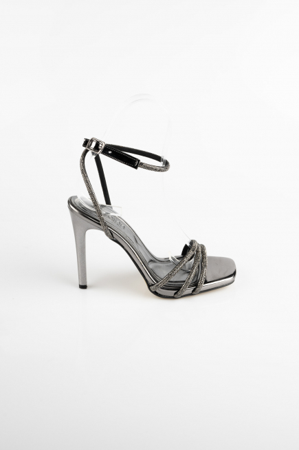 Platinum Mirror Evening Shoe AB8003