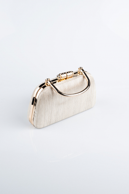 Gold Laser Cut Evening Bag SH839
