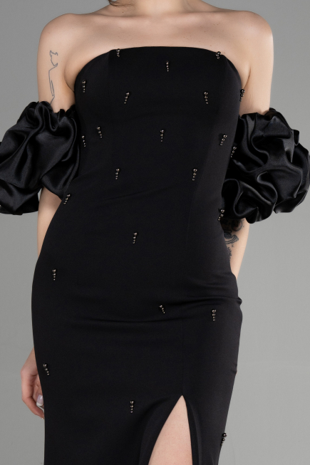 Long Black Evening Dress ABU3659
