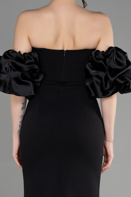 Long Black Evening Dress ABU3659