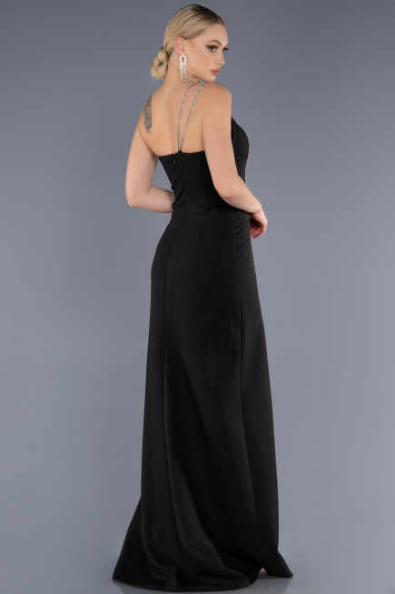 Long Black Evening Dress ABU3675
