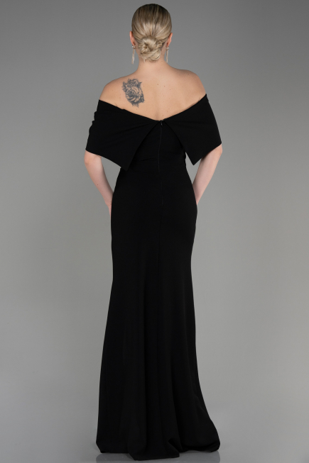 Long Black Evening Dress ABU3775