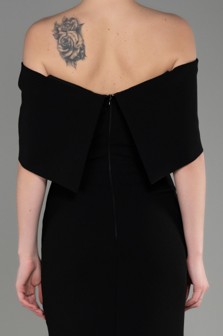 Long Black Evening Dress ABU3775