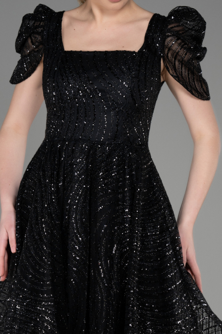 Short Black Party Dress ABK2001