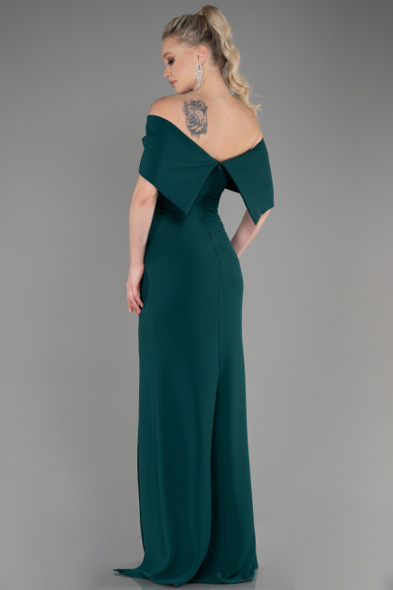 Long Emerald Green Evening Dress ABU3775
