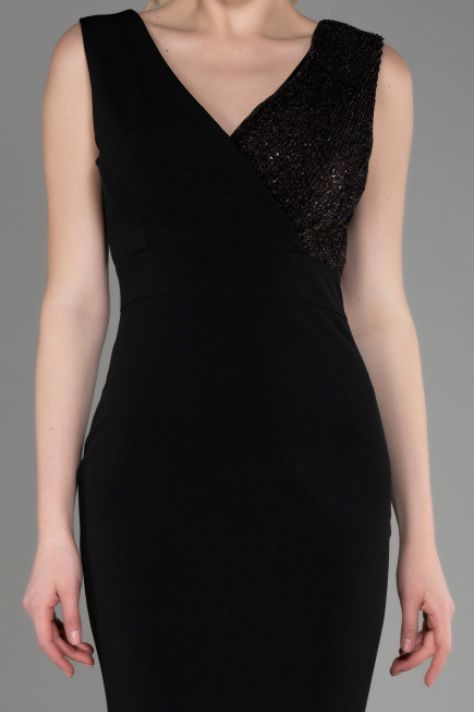 Long Black Evening Dress ABU1190