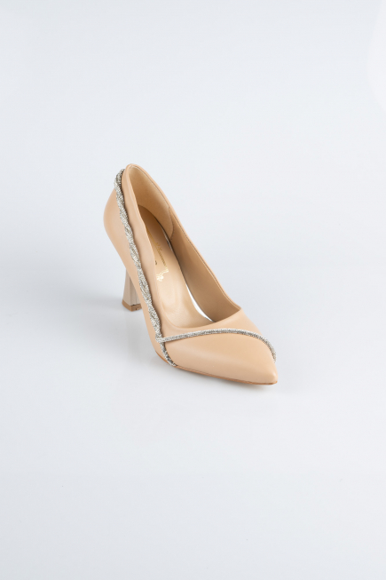 Mink Leather Stiletto MJD5158