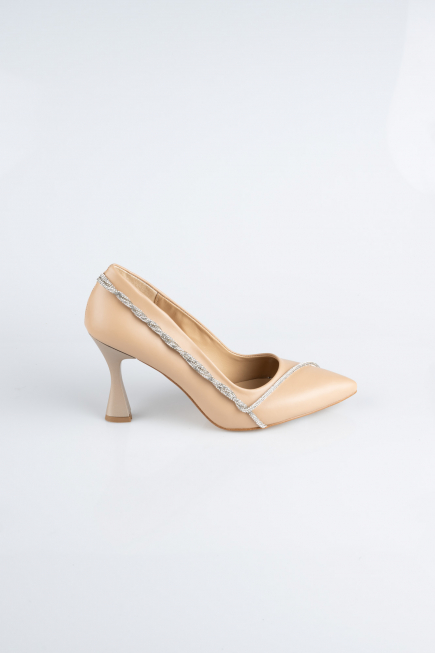Mink Leather Stiletto MJD5158