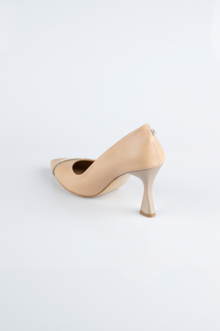 Mink Leather Stiletto MJD5158