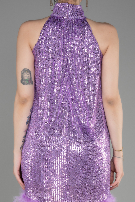 Short Lila Party Dress ABK2049