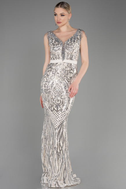 Long Mink Mermaid Prom Dress ABU3874