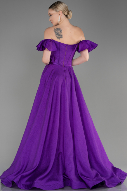 Long Purple Evening Dress ABU3884