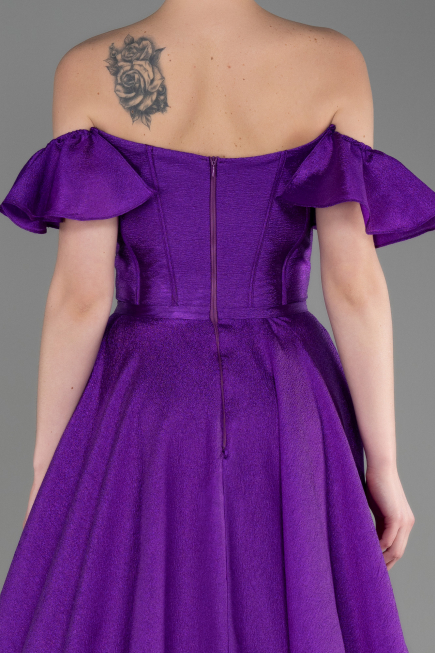 Long Purple Evening Dress ABU3884