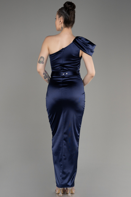 Navy Blue Long Evening Dress ABU2982