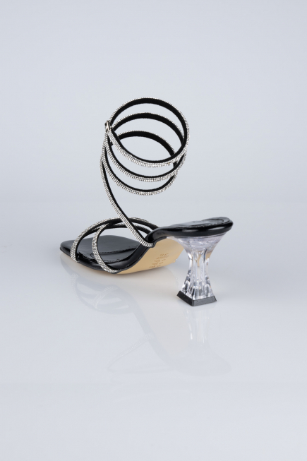 Black Stony Evening Shoe AB2002