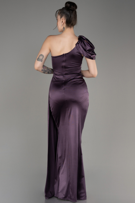 Lavender Long Prom Gown ABU3325