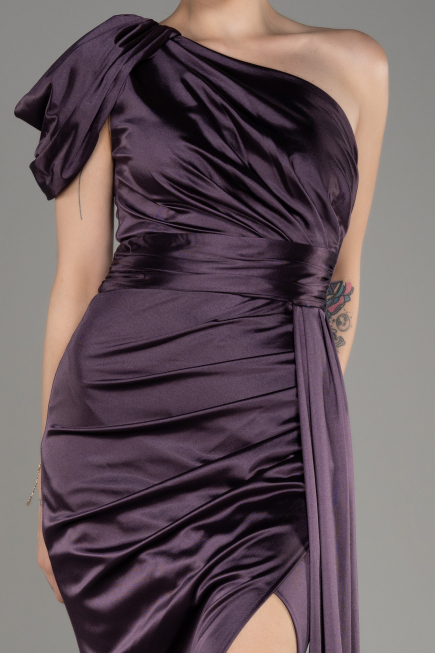 Lavender Long Prom Gown ABU3325