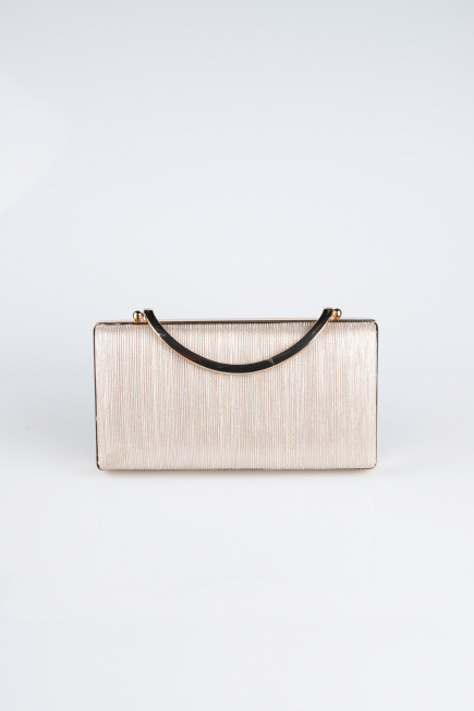 Gold Laser Cut Box Bag V258