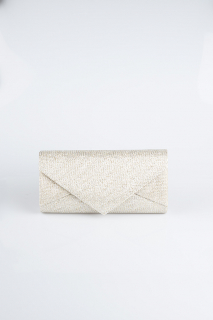 Light Gold Silvery Evening Bag SH840