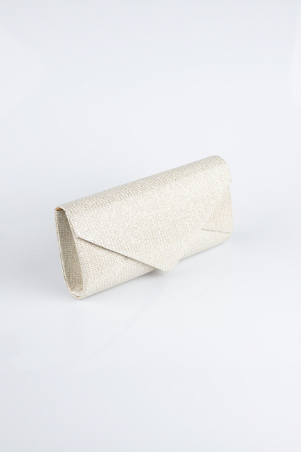 Light Gold Silvery Evening Bag SH840