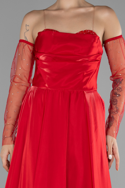 Red Long Evening Dress ABU3604