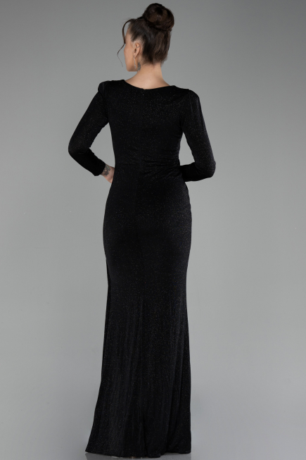 Long Black Evening Dress ABU3542