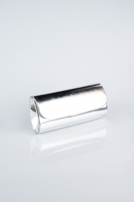 Silver Leather Night Bag KC202