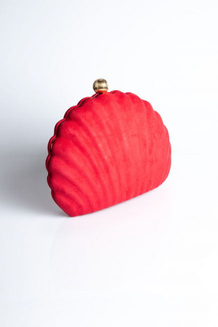 Red Suede Night Bag KC180