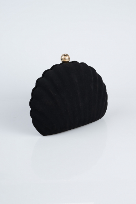 Black Suede Night Bag KC180