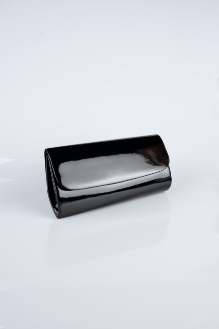 Black Patent Leather Night Bag KC202