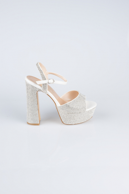 White Stony Evening Shoe MJ4229