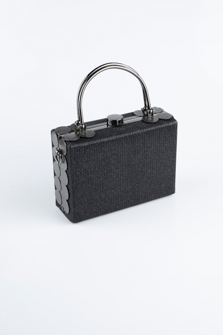 Black Silvery Night Bag KC161