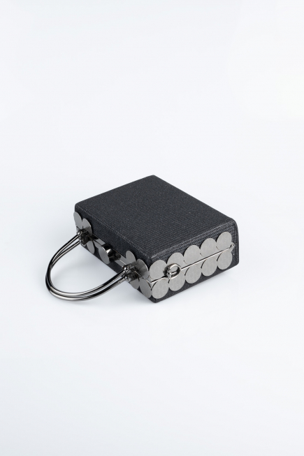 Black Silvery Night Bag KC161