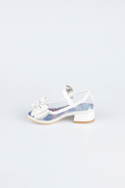 White Skin Kid Shoe HR24011