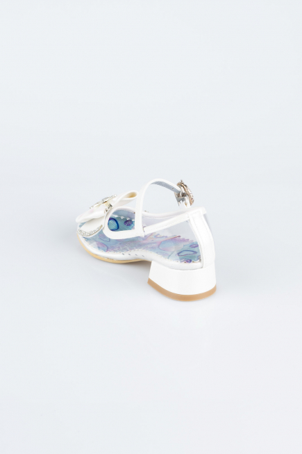 White Skin Kid Shoe HR24011