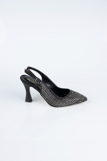 Black Stony Stiletto MJ4103