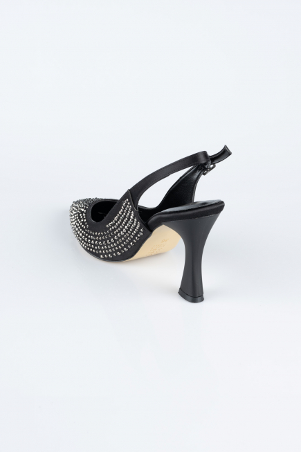 Black Stony Stiletto MJ4103